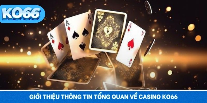 Giới thiệu thông tin tổng quan về Casino KO66