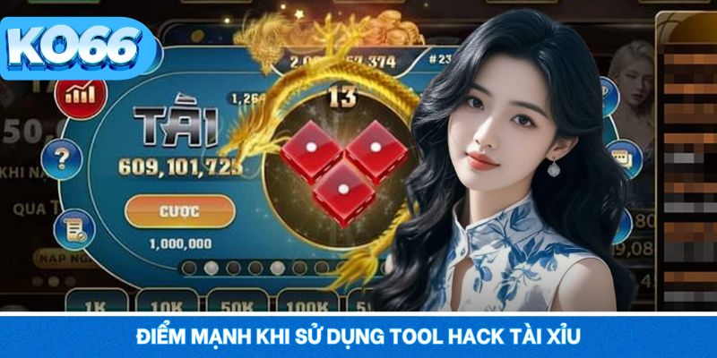 Hack Tài Xỉu – Lật Thế Cờ Đỏ Đen, Chạm Đỉnh Vận May KO66 3 Điểm mạnh vượt trội khi hội viên sử dụng tool hack tài xỉu
